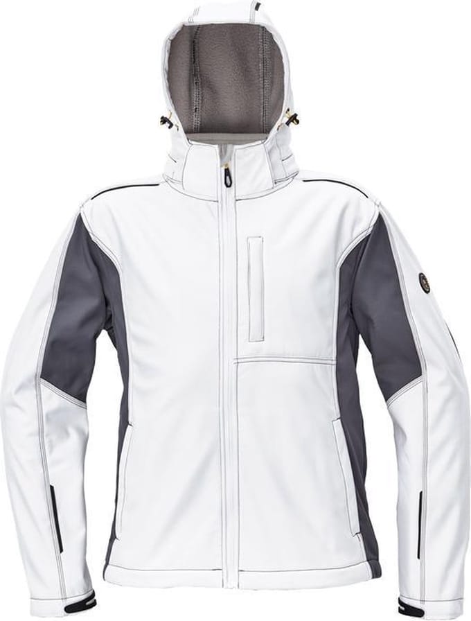 Cerva Dayboro Softshell jack wit maat S