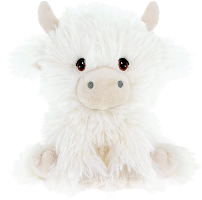 Keel Toys koe - 18 cm - Dieren knuffelbeesten