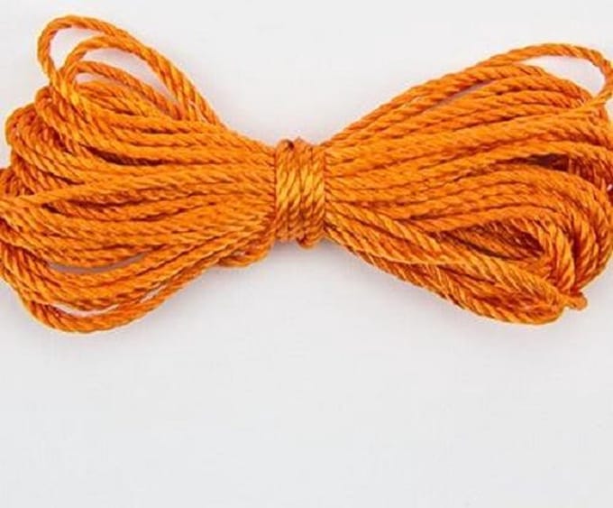 twisted koord oranje