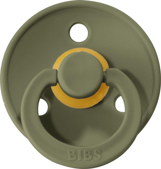 BIBS Fopspeen Maat 1 - 0-6 maanden - Olive Green