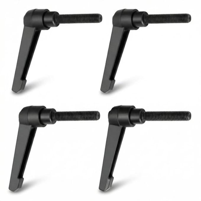 Dailygoody 4 Pcs M8 Klem Hefboom Handvat - Verstelbare Machine