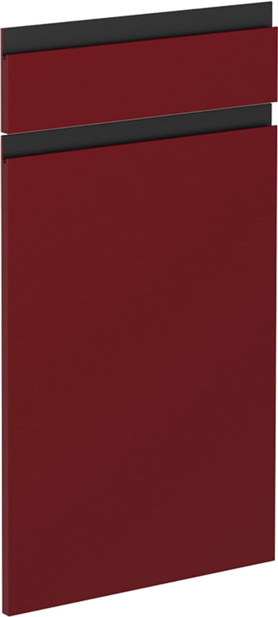 Vicco R-Line Keukenfront – 39.6 x 70.8 cm meubelfront voor de lade-onderkast Rood