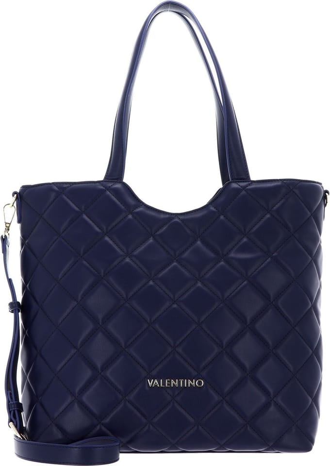VALENTINO Schoudertas Ocarina Shopper Blu Donkerblauw