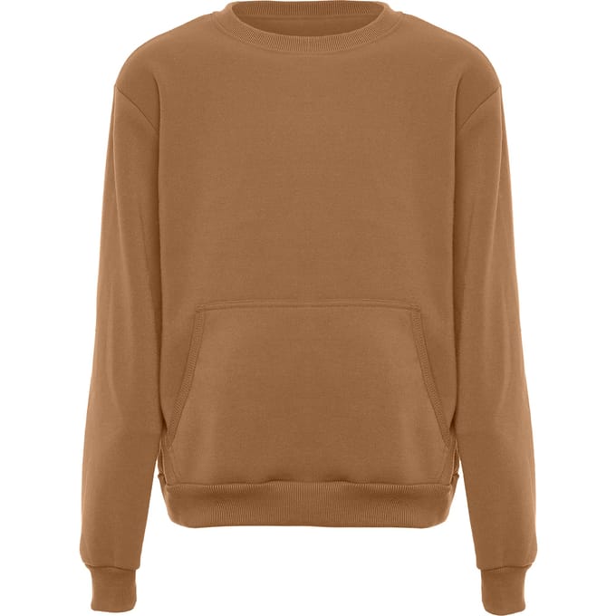 Mo Sweatshirt Heren Kameel