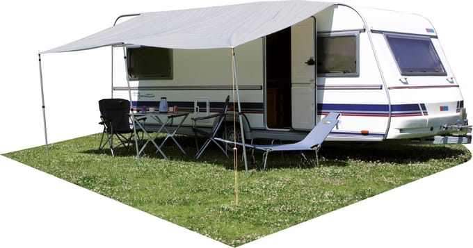 Eurotrail Luifel Sunroof 450*240cm - grijs