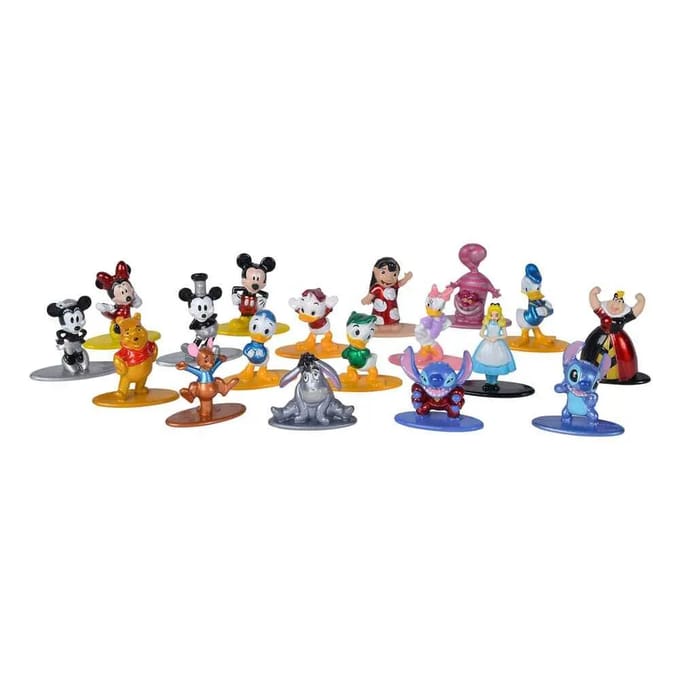 Jada Toys - Disney Nano Multi Pack Wave 1 -18 stuks - 4 cm - die-cast - metaal - Actiefiguren
