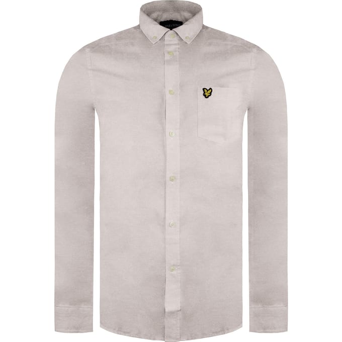 Lyle & Scott Regular Fit Heren Oxford Overhemd
