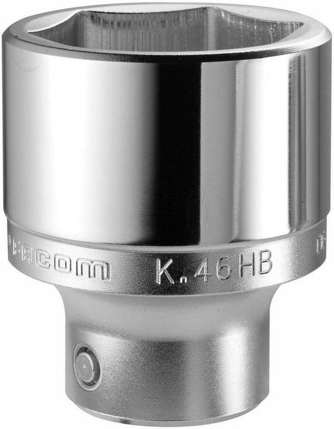 Steeksleutel 6-kant 3/4 inch SW 44 Lengte 66,9 mm