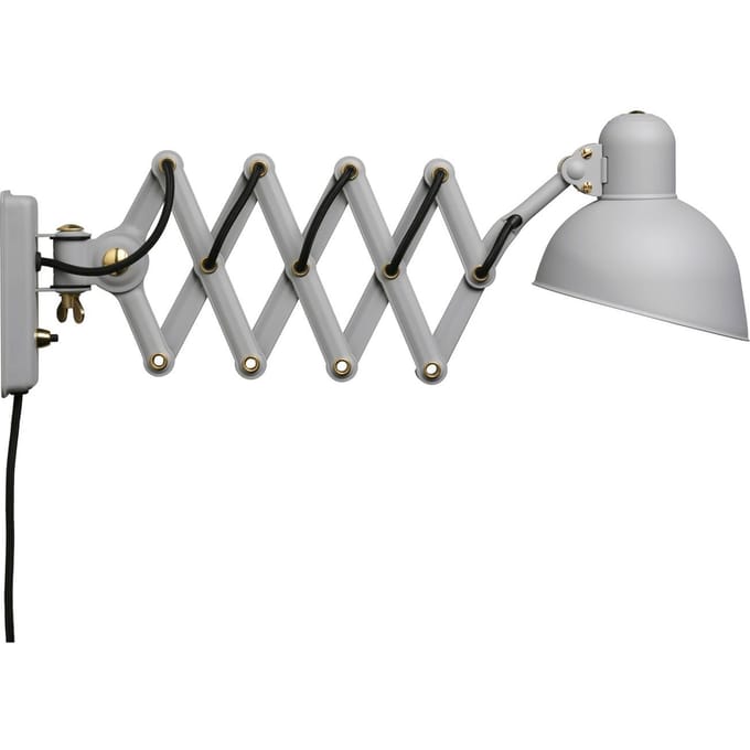 FRITZ HANSEN Kaiser idell 6718-W wandlamp met stekker, grijs