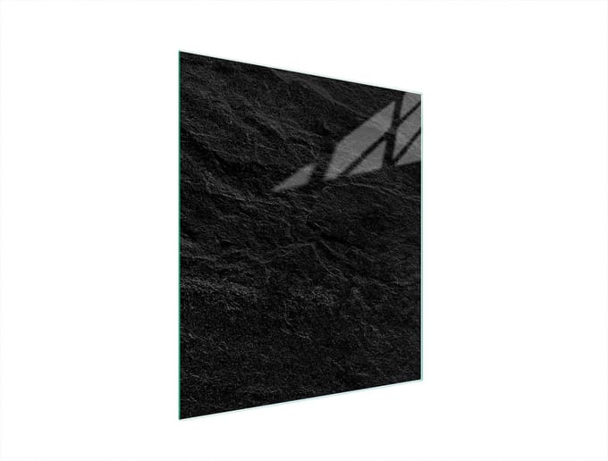 TMK ArtDeko - Glazen Snijplank - 45x52cm - Schiefer - Multifunctioneel