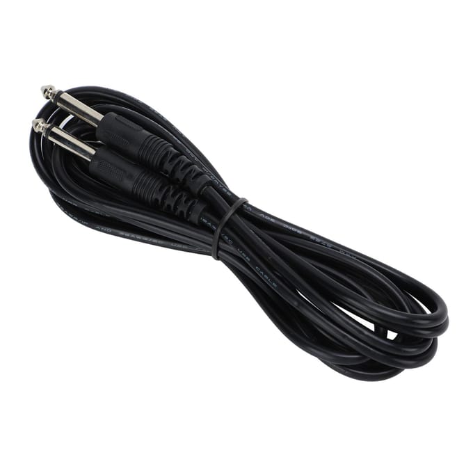 Gitaar Versterker Kabel Patchkabel Effectpedaal Connector Draad 3 Meter Instrument Accessoire Rechte Kop black