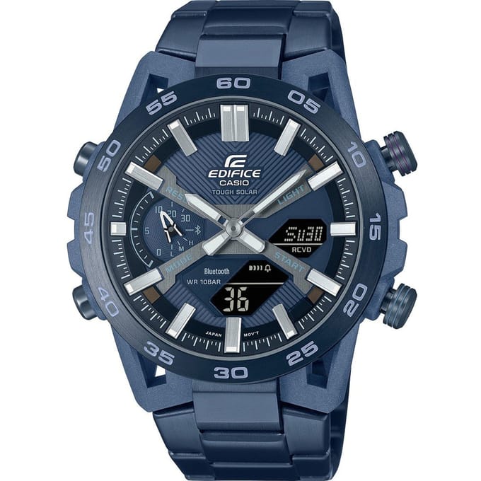 Casio Edifice Bluetooth ECB-2000CB-2A Sospensione - Cool Blue Horloge