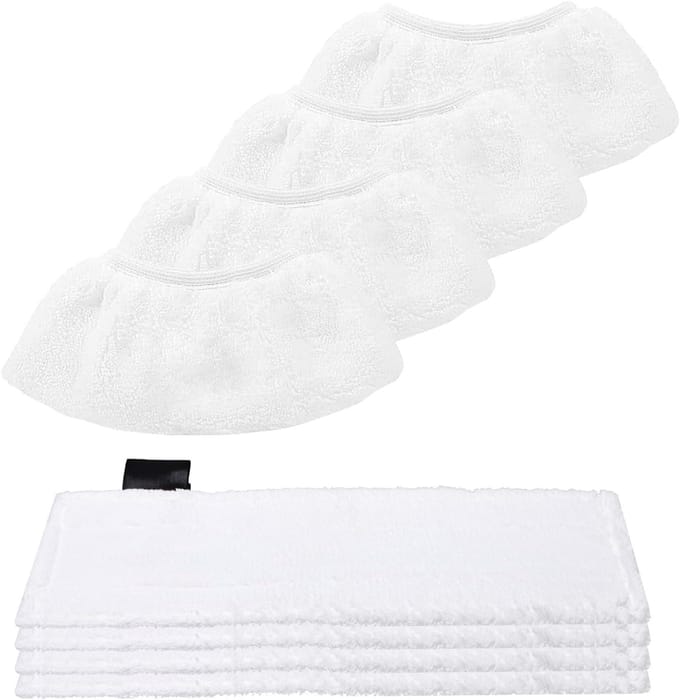 Famanu – 8 microvezeldoekenset voor stoomreinigers