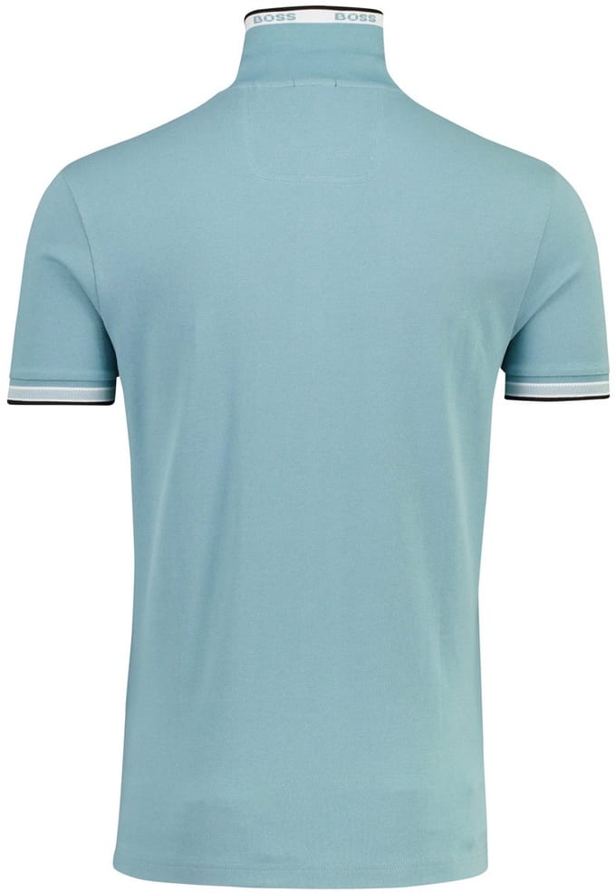 Hugo Boss poloshirt korte mouw turquoise