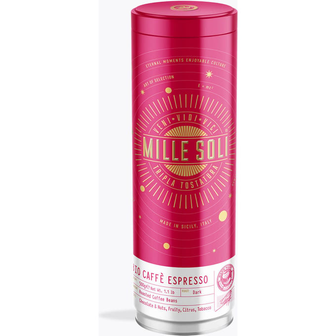 MilleSoli Mille Soli Caffè Espresso Bio 500g blik
