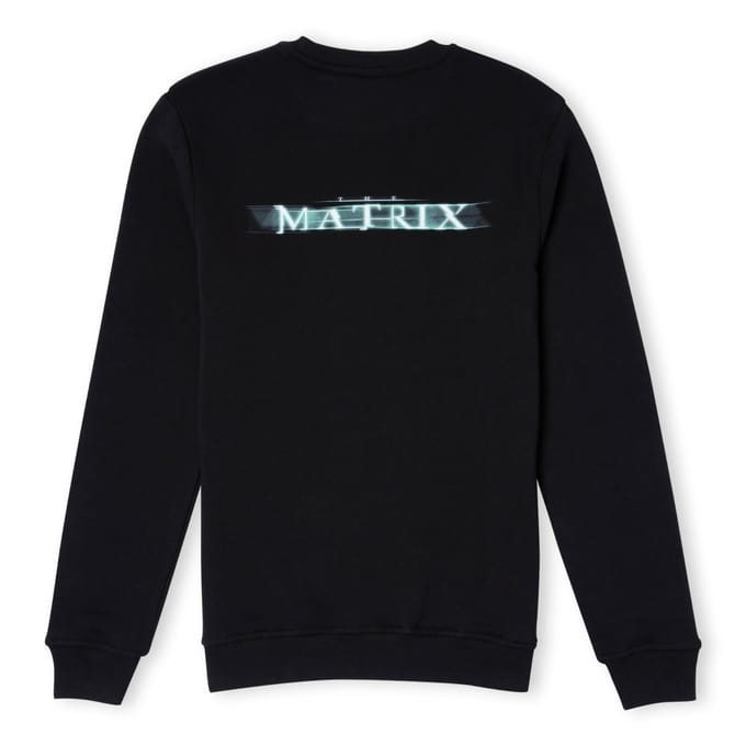 The Matrix Logo Code Sweatshirt - Zwart - L