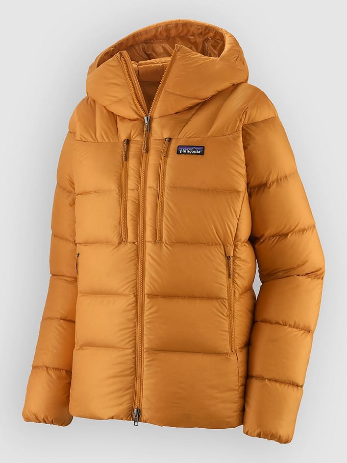 Patagonia Fitz Roy Down Hoody Jas oranje