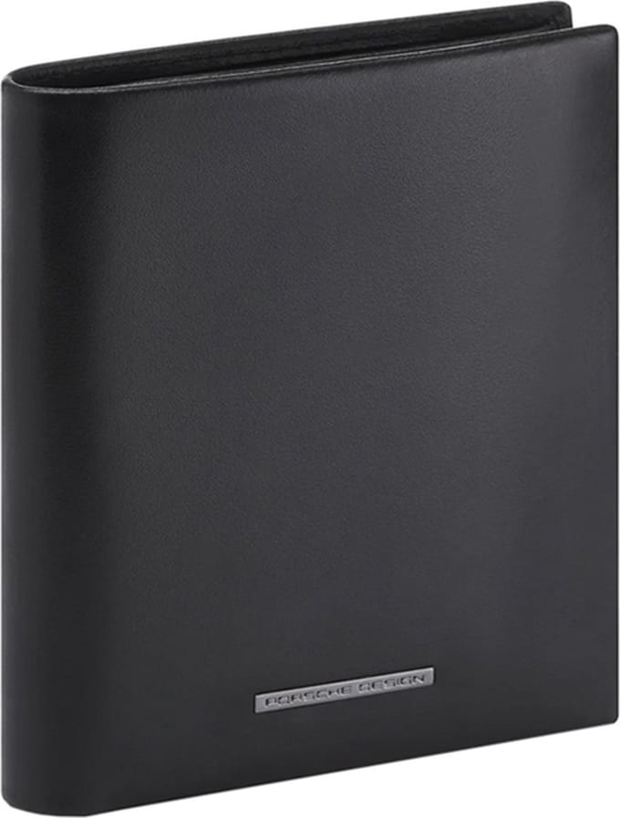 PORSCHE DESIGN Leren Portemonnee Classic Wallet 6 Black Zwart
