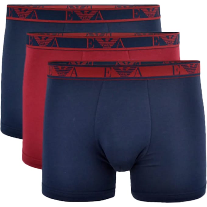 Boxershorts Emporio Armani Men Pack x3 unbegrenztes Logo