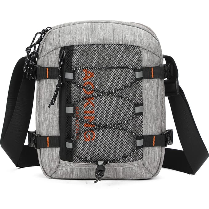 Aoking schoudertas Uniseks GREY