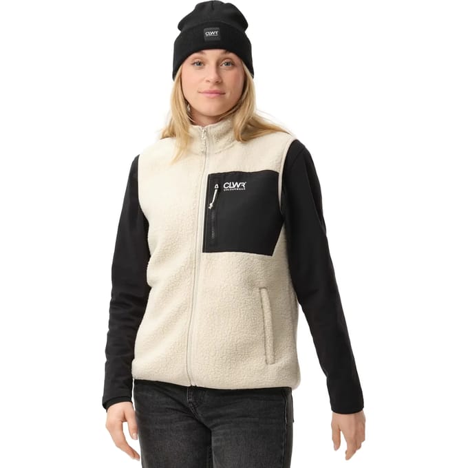 Colourwear Pile Fleece Bodywarmer Dames - Maat S