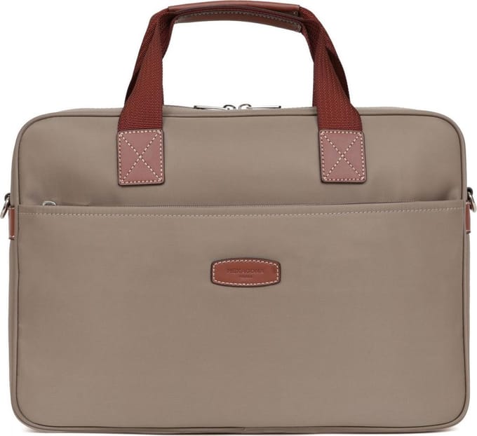 Hexagona Diversité Aktetas / Laptoptas - 14 inch - Taupe
