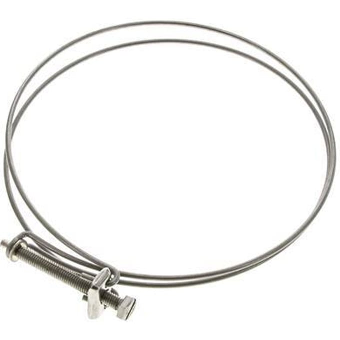 148 - 155 mm Slangklem Rvs 304