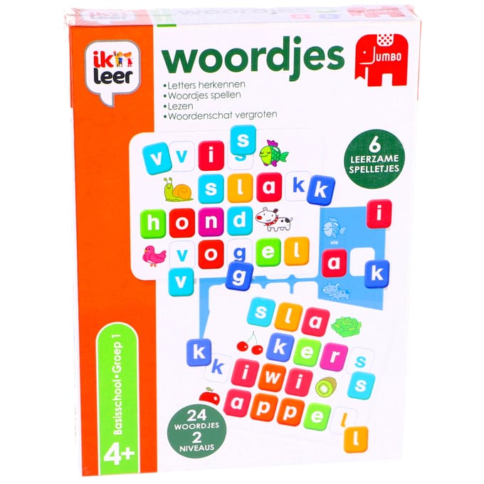 Jumbo - Ik Leer - Woordjes - Educatief spel - Vanaf4 jaar