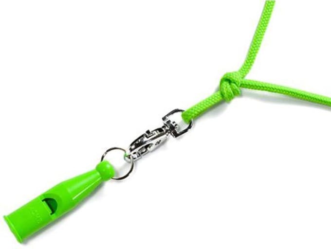 ACME Hondenfluit 212 met Koord Neon Groen