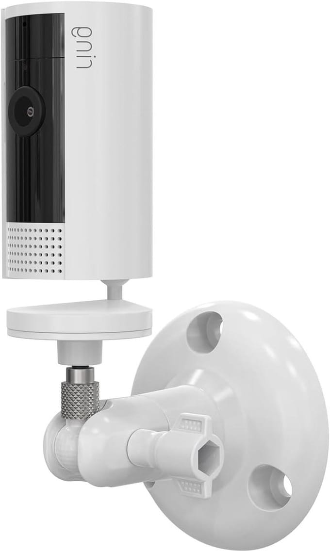 Ring Camera Houder - Muurbeugel Camera - Binnen Camera Beveiligen - Specifiek Ontworpen - N.v.t. - Wit