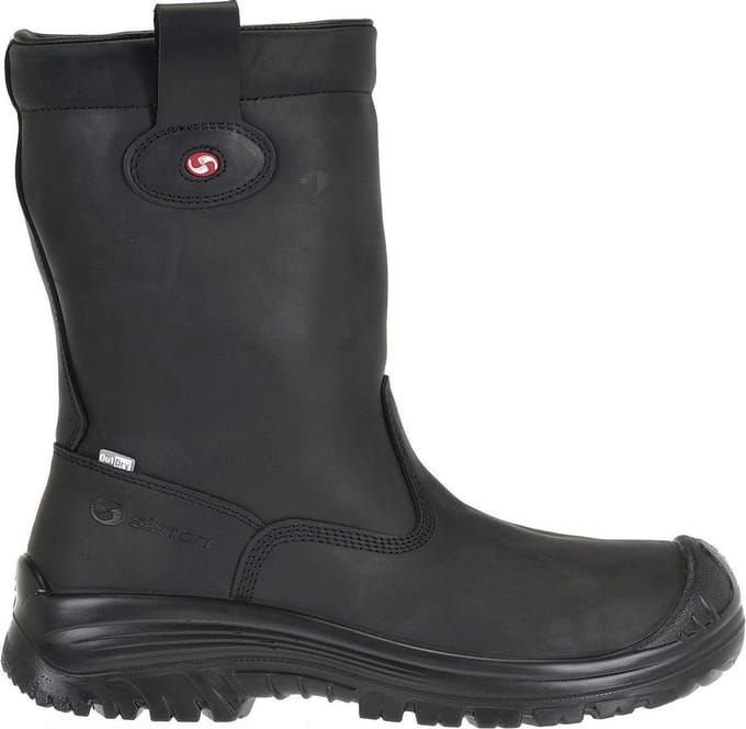 Sixton Werklaarzen Montana Airplus 3D Outdry Zwart S3