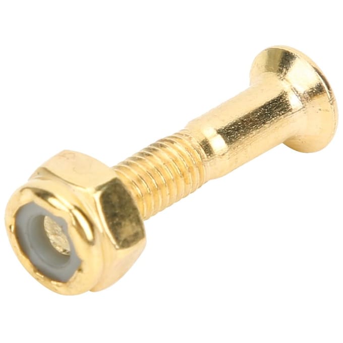MS33018 Aluminiumlegering Professioneel Duurzaam 25mm Skateboard Nagel met Moer AccessoireGoud beige