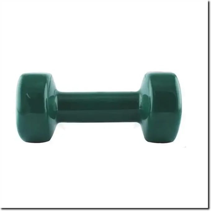 HMS Gietijzeren Dumbbell met Vinyl Coating - 4 kg