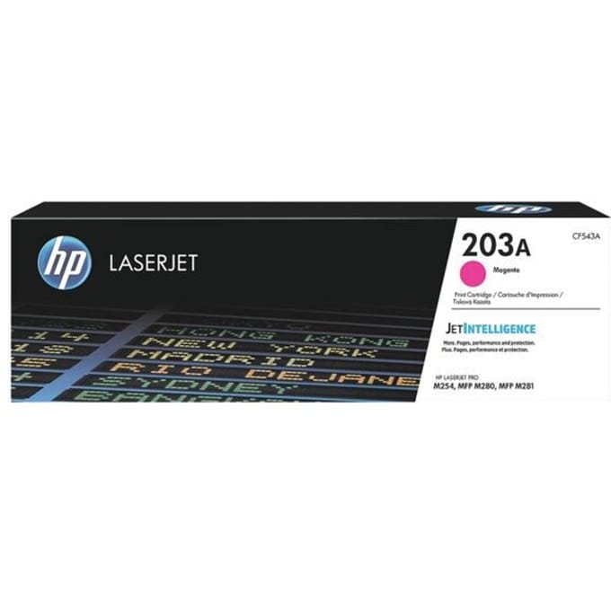 HP 203A - Tonercartridge - Origineel - Standaard Capaciteit - Magenta