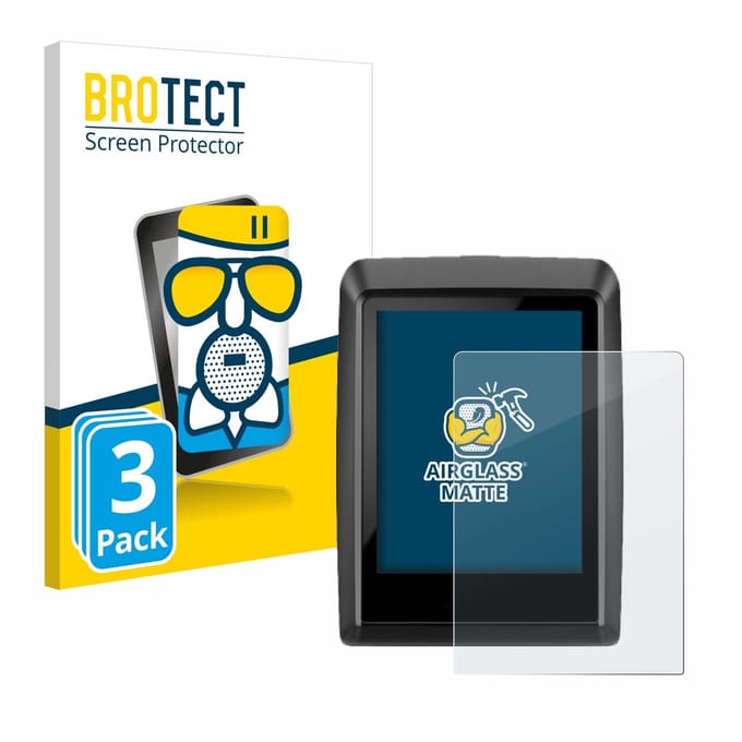 BROTECT - Screenprotector voor Bosch Kiox 500 - Folie Beschermfolie Beschermglas matte 3 Stuks