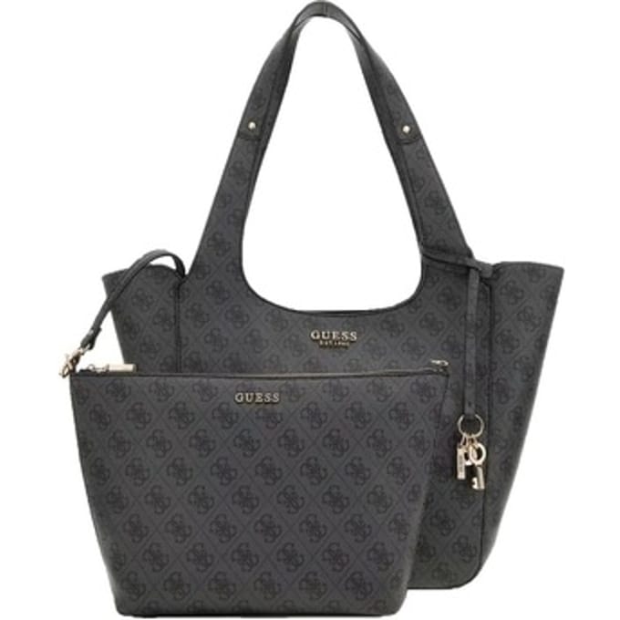 Guess Calista 2 in 1 Tote - Shopper 26 cm (coal logo)