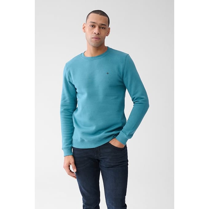 Shoeby Mm-sbsparkle Sweater Dark Turquoise Größe: 3XL | Pullover Outlet | Herren | Cyan