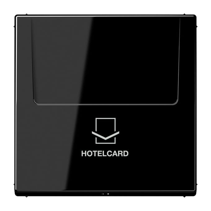 Jung Ls990 Zwarte Hotelkaart Schakelaar - Ls590cardsw