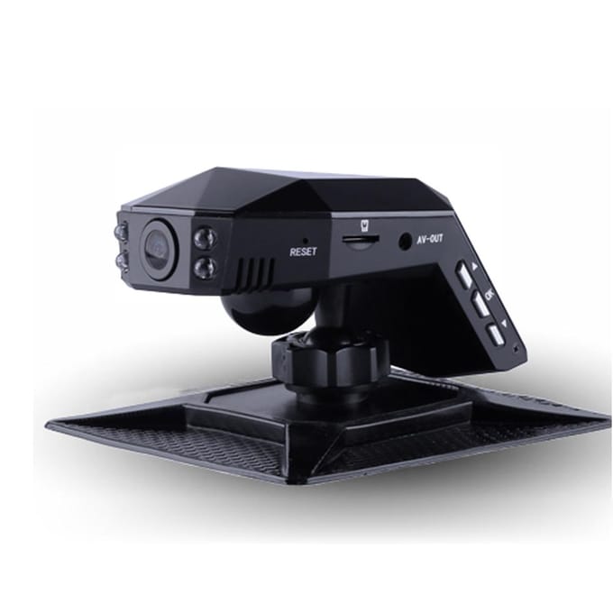 2-in-1 autorecorder en aromatherapie-diffusers 1080P WDR Dash Cam Autocamera Dashboardcamera met zwart