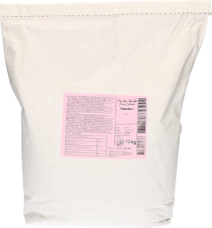 FunCakes Bakmix voor Cupcakes 10kg