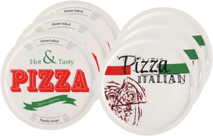 Cookinglife Pizzaborden Buon Appetito ø 30 cm - 6 stuks