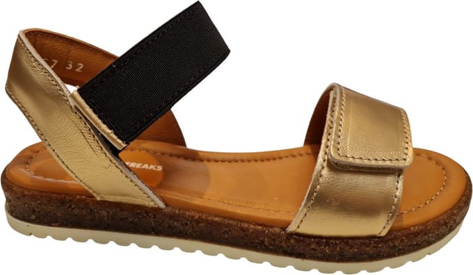 Jochie & Freaks Soul Sandalen - Meisjes - Goud - Maat 33