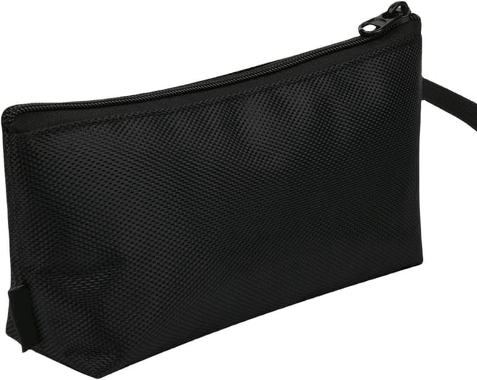 Trimmer Tas - Reis Organizer - Elektrisch Scheren - Waterdicht Nylon - 22 x 6.5 x 9.5 cm - Zwart