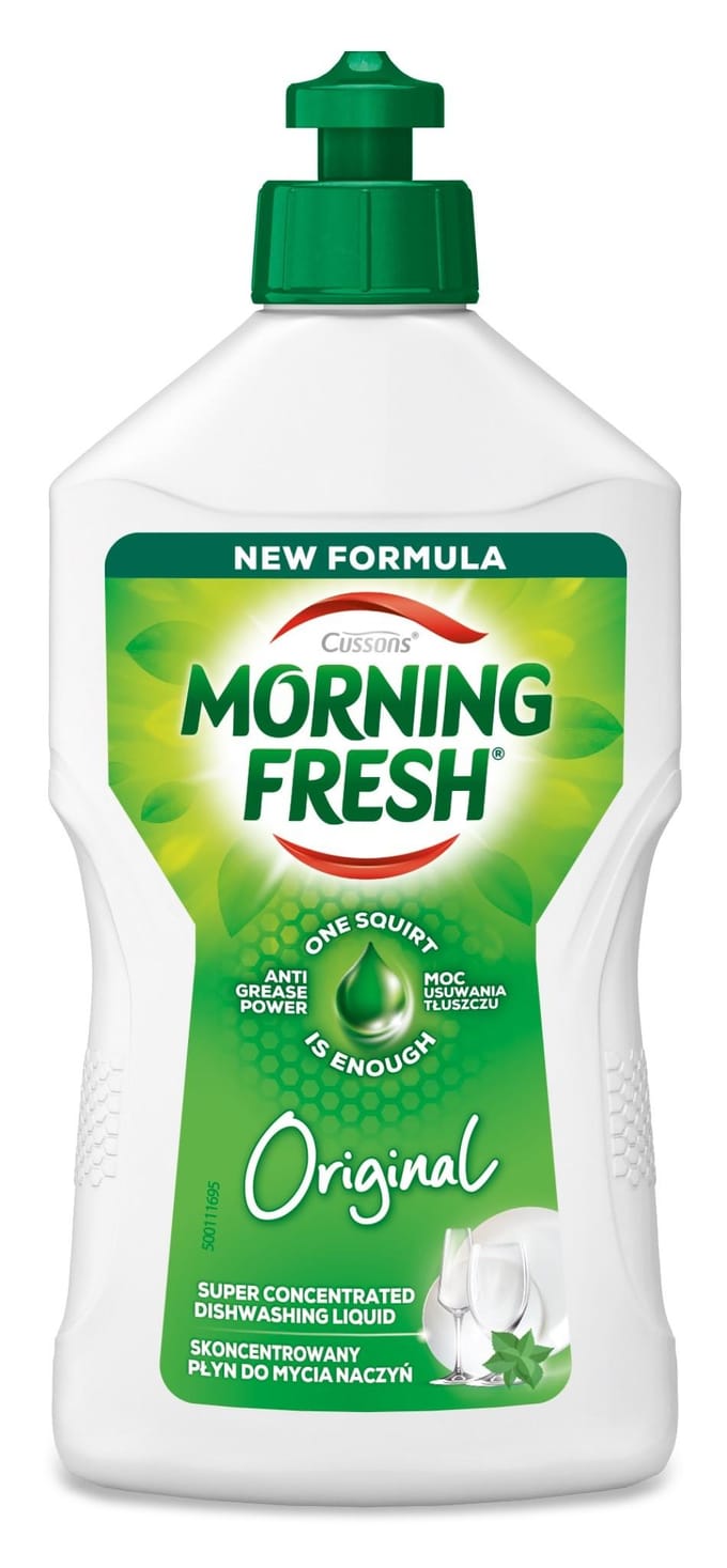 Cussons Morning Fresh Liquide Concentré pour Vaisselle - Original 400 ml