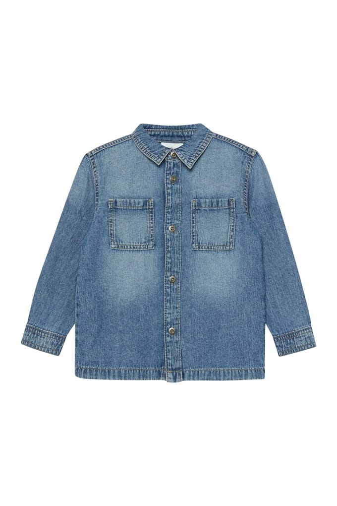 s.Oliver Shirts Blue Denim Größe: 92/98 | Hemden Outlet | kids | Blau