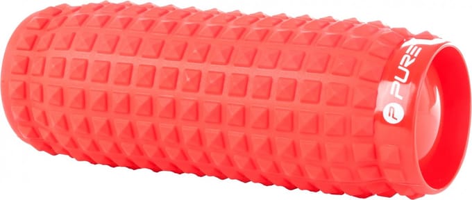 Pure2Improve Massageroller opgeblazen rood