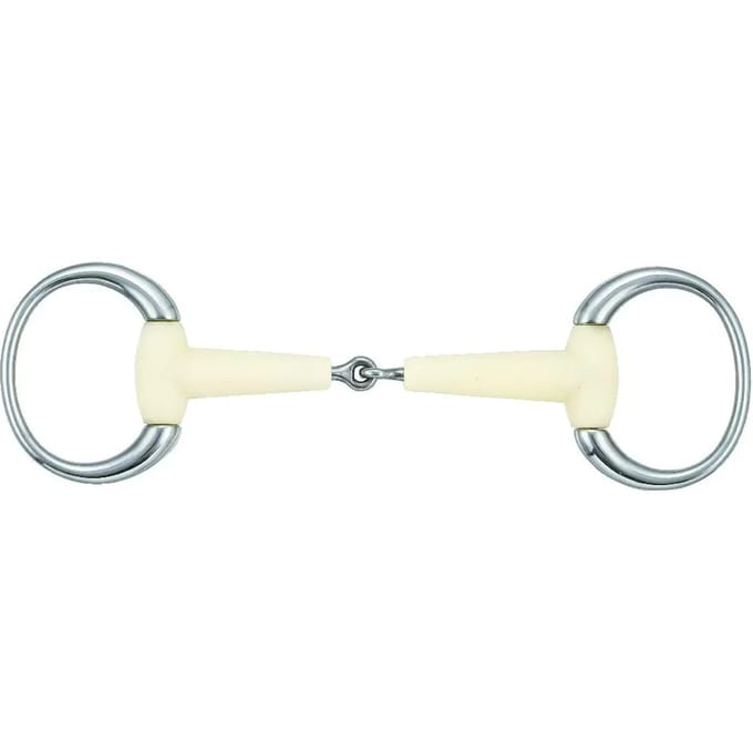 Enkel olijfring paardenbit Soyo Happy Mouth
