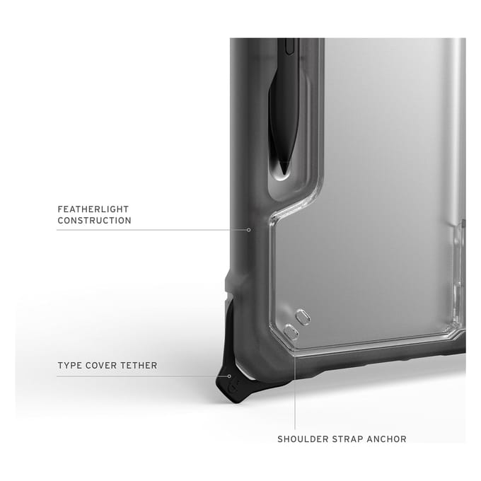 Urban Armor Gear 324021114331 tabletbehuizing 30,5 cm (12") Stootbeschermer Grijs