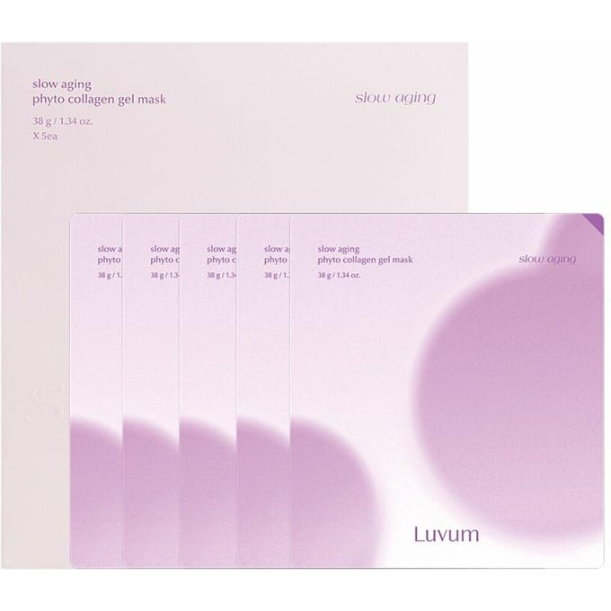 Luvum vertraagde veroudering fyto-collageen gelmasker (5 vellen/doos)