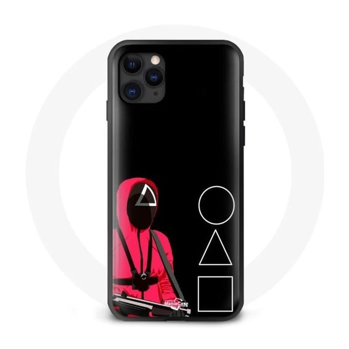 Coque Iphone 13 pro max Squid Game among triangle
